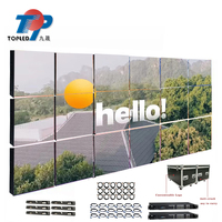 TOPLED Hemat Energi Harga Terjangkau TV Elektronik HD Mobile Layar Besar P5 Billboard Digital 3D untuk Iklan Luar Ruangan Dijual