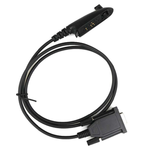 Rkn4075 Rs232 Cable de programación de datos para Motorola <span class=keywords><strong>Walkie</strong></span> <span class=keywords><strong>Talkie</strong></span> Gp338 Gp340 Ptx760 Gp360 Ht750 Ht1250 Electrónica DE LA Gp328-consumer - Product Image 1