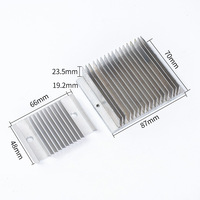 Radiateur Dissipateur de Chaleur en Aluminium Usiné CNC de Précision – Gamme Complète de Tailles pour Refroidissement de Véhicules Électroniques et Réfrigérateurs