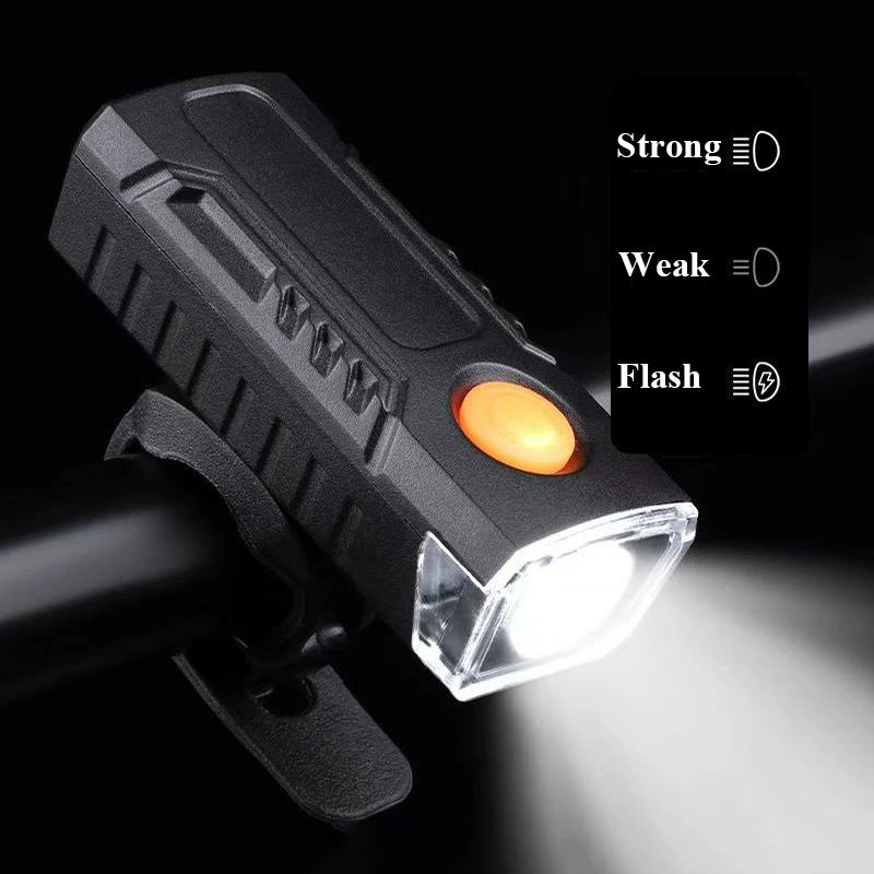 Hongdak Bicycle Brake Light Rechargeable Warning Light Building Warning Taillight Bike Mini Taillight Bicycle Rear Light