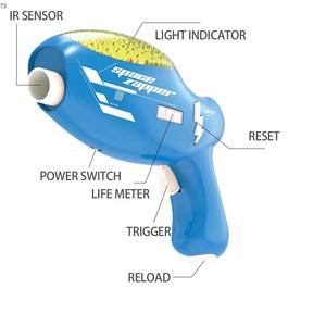 <span class=keywords><strong>Pistola</strong></span> <span class=keywords><strong>Laser</strong></span> per bambini armi elettriche in plastica luce sonora giocattoli da cecchino vibrazione B/o <span class=keywords><strong>pistola</strong></span> spaziale giocattolo con suono - Product Image 2