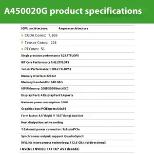 Station de travail industrielle, visualisation, traitement graphique, conception CAO, multi-affichage, carte vidéo Quadro RTX A4500 20 Go GDDR6 ECC Pro - Product Image 3
