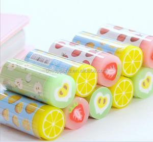 China Factory Supply Good Quality Rubber <b>Eraser</b> Wholesale Custom Fruit <b>Eraser</b> - Product Image 1