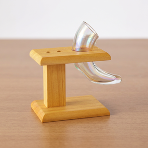 Ensemble de verres à shot créatifs classiques en forme de corne de taureau Viking, verre à <span class=keywords><strong>tequila</strong></span>, verre à cocktail, gobelet de 30 ml avec support en bois - Product Image 3