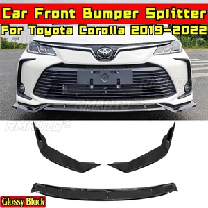 Protector de Parachoques Delantero para Corolla, Estilo Deportivo con Aspecto de Fibra de Carbono, para Toyota Corolla 2019-2022, Accesorios para Automóviles - Product Image 2
