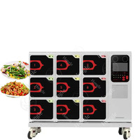 Machine de cuisson automatique pour le riz, équipement sans fumée, sans nettoyage, appareil de cuisine intelligent, Commercial, ml