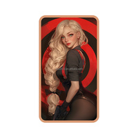 Faible MOQ, Design Exclusif, 1 AVDP OZ 999, Lingot de Cuivre Pur Plaqué Carte UV en Capsule