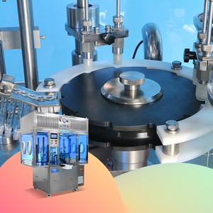 Máquina automática de llenado y sellado de jeringas de vidrio ALWELL de Shanghai, impulsada por motor eléctrico, alta productividad para productos químicos, 1 año - Product Image 4