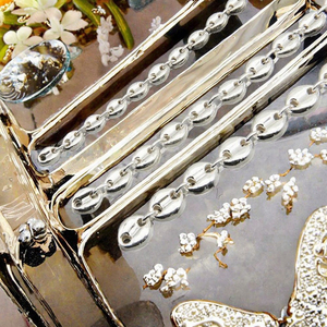 A2943 Non Tarnish S925 Sterling Silver Jewelry Making Findings Pig Nose Shape Chain Bulk Link Wholesale - Product Image 3