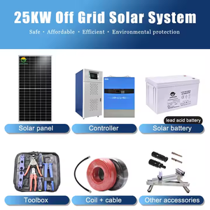 Jingsun Sistema <span class=keywords><strong>Solar</strong></span> fuera de la red 10KW 15KW 20KW 25KW 30KW 100kw Sistema <span class=keywords><strong>Solar</strong></span> para el hogar - Product Image 4