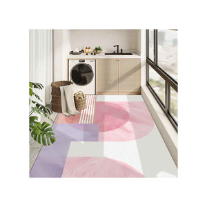 Alfombra de PVC para Balcón con Patrón Geométrico, Impermeable y Fácil de Limpiar, para Uso en Exteriores - Product Image 5