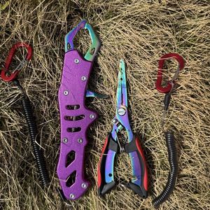 ลูเรมาสเตอร์ชุดเครื่องมือตกปลาสแตนเลสสตีลจับปลาควบคุมด้วยอลูมิเนียมขนาด8นิ้วปากปลา304ทนทานด้ามจับตามหลักสรีรศาสตร์ - Product Image 5