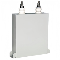 Condensateur de puissance monophasé immergé dans l'huile 50Hz 50kvar avec isolation 450V classe H pour fours à induction et chauffages