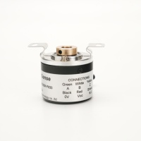 Encodeur rotatif incrémental à arbre creux pour machine CNC, 1000PPR, 8-30V DC, sortie NPN PNP, signal push-pull