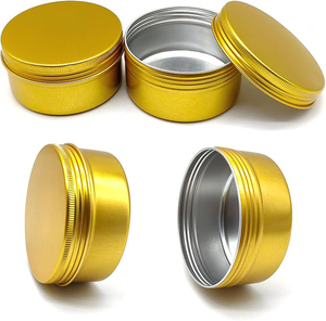 Envase de Aluminio Reciclado para Cosméticos, Lata de Aluminio de 10g 20g 30g 50g 60g 80g 100g - Product Image 1
