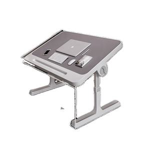 Support pliable pour ordinateur portable <span class=keywords><strong>avec</strong></span> <span class=keywords><strong>tiroir</strong></span> de rangement pour étudier ou manger table de lit pour l'étude table d'ordinateur portable pour lit pliable bureau d'ordinateur - Product Image 4