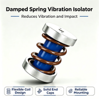 Support de ressort vertical en alliage d'aluminium amorti LIVA, isolateur de vibrations au sol, amortisseur de chocs, résistant à la corrosion, réducteur de bruit pour