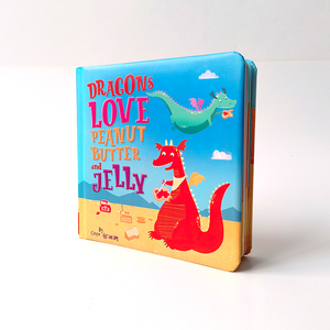 Service d'impression de livres cartonnés éducatifs pour enfants, personnalisés, recyclables, <span class=keywords><strong>en</strong></span> forme de <span class=keywords><strong>bande</strong></span> <span class=keywords><strong>dessinée</strong></span> - Product Image 5