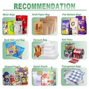 ถุงซิปล็อคแบบตั้งได้สำหรับบรรจุน้ำผลไม้ ถุงพลาสติกใส่น้ำดื่ม บรรจุภัณฑ์ของเหลว บรรจุภัณฑ์แบบขุ่นโปร่งแสง - Product Image 6