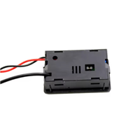 Termometer Digital akuarium, DC 4-25V layar tampilan LCD pengukur suhu air mobil NTC 10K Probe logam untuk akuarium