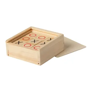 Jeu de tic-tac-toe en bois GRAPEX, gadgets personnalisés - Product Image 1