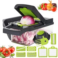 Fruit & Vegetable Gereedschap Multifunctionele Aardappel Cutter Veggie Chopper Groentesnijder Rasp