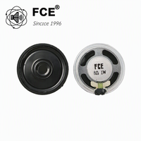 Komponen Speaker Akustik Kecil FCE 40mm 32Ω 0.2W, Speaker Mikro Mylar untuk Interkom/Panel Pintar/Mainan