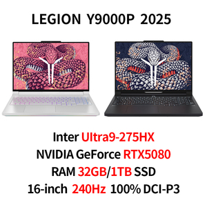 สำหรับเกมส์ Legion Y9000P Ultra 9-275HX 32GB 1TB 16 นิ้ว ตัวเลือก RTX5060/5070/5070Ti/5080/5090 แล็ปท็อปเกมมิ่งอีสปอร์ต - Product Image 4