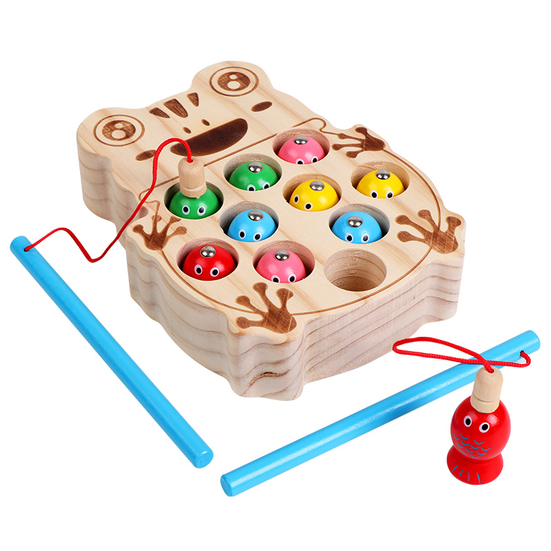Best selling Kids Wooden Animal Fishing