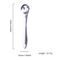 Usine Offre Spéciale sourire visage hygiène buccale langue revêtement brosse de nettoyage en gros grattoir à langue en acier inoxydable