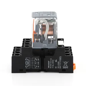 ABILKEEN Miniature General Purpose Relay 1 Pole 12A 230VAC Relay Module With LED Contactors