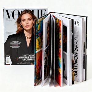 Custom Offset Paper & Cardboard <b>A4</b>/A5 Booklet/Brochure Catalog Photo Magazines Printing Service - Product Image 1