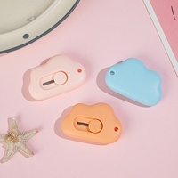 Mini couteau utilitaire automatique portable-Outil de coupe-papier en plastique pour l'ouverture du paquet et de l'enveloppe, outil de coupe de papier sûr