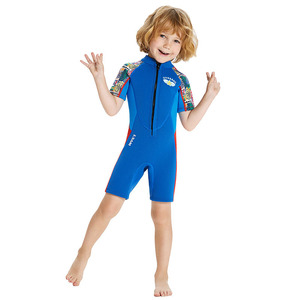 Combinaison de surf pour enfants 2,5 mm en néoprène <span class=keywords><strong>Shorty</strong></span> Combinaison de <span class=keywords><strong>plongée</strong></span> Enfants Garçons Filles Combinaison de bain thermique Combinaison de <span class=keywords><strong>plongée</strong></span> libre W207 - Product Image 4