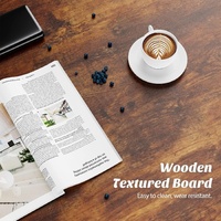 Tables basses modernes en bois avec étagère de rangement, compartiment caché, plateau relevable et mobilier de maison pour salon