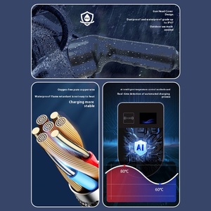 Tiêu chuẩn Châu Âu 27kw AC Loại năng lượng mới xe điện sạc đống treo tường cho BYD sản xuất Trạm Sạc - Product Image 2