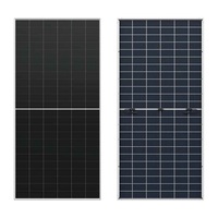 Panel Surya LONGi Tier 1 Hi-MO X10 645W 650W 670W Tipe-N Mono Bifacial Dual Glass PV Modul yang Laris Terjual