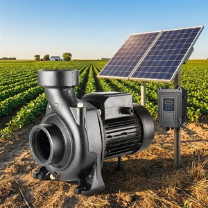 Pompe à eau centrifuge intelligente à aimant permanent sans balais de haute qualité 1100W 1,5HP à énergie solaire DC - Product Image 2