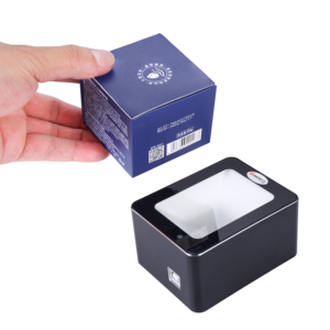 Caja de pago inalámbrica EVAWGIB, lector de código QR 1D 2D, fácil de pagar, pagos de comerciantes de alta velocidad, lector de tarjetas USB A4 negro de 32 bits - Product Image 1
