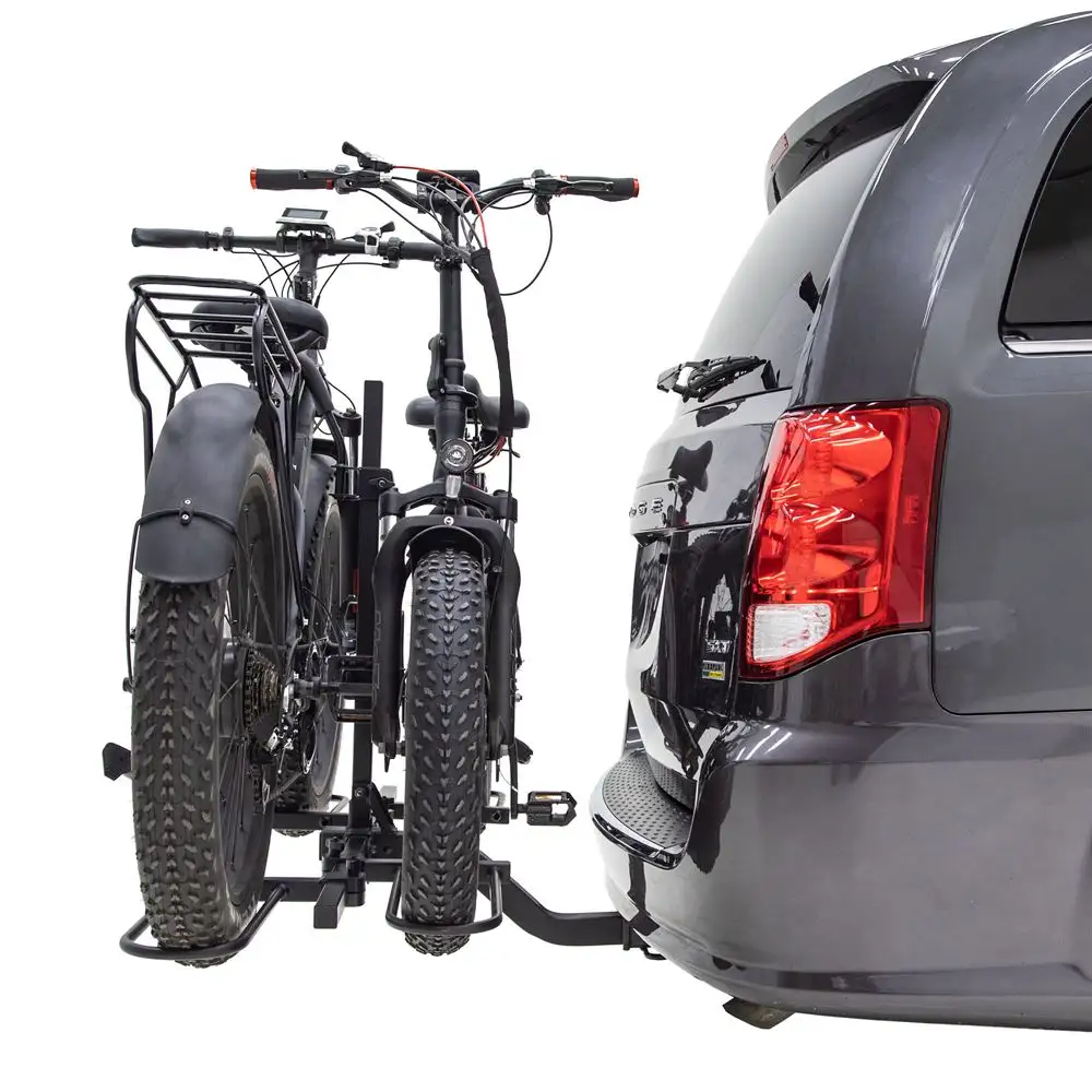 Universal wholesale car accessories 2 3 4 bike platform type electric bicycle rear rack hitch bike carrier