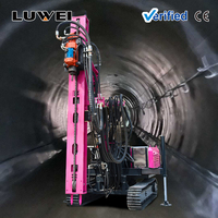 Foreuse hydraulique montée sur chenilles pour le forage de tunnels, machine de forage de roche souterraine pour les projets miniers et de tunnels