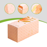 Caja de Embalaje para Bolsitas de Té Plegable con Logotipo Personalizado de Alta Gama, con Relieve, Ecológica, de Cartulina Blanca