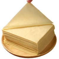 Qingzhen 1kg – Feuilles de tofu protéiné de soja, approvisionnement direct usine – Idéal pour la cuisine asiatique, la restauration et la vente au détail – Peau de tofu lyophilisée