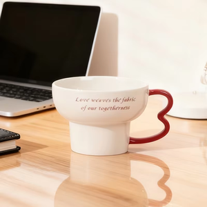 Vente en gros de tasses à café en céramique colorées de 45 ml, style français pour couple, style luxe léger, grande capacité pour le bureau, la maison et les cafés - Product Image 2