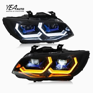 Phare avant modifié à LED pour bmw Série 3 E92 E93 <span class=keywords><strong>M3</strong></span> Phare Accessoires de voiture 2007 - 2013 E92 RGB Phares - Product Image 3