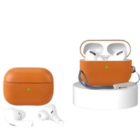 Étui de protection intégral en similicuir pour écouteurs sans fil AirPods Pro 2/3 et AirPods 1/2/3
