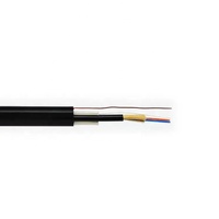 Cable de Fibra Óptica Plano Híbrido Eléctrico para Exteriores, de 1-12 Hilos, Tonificable, el Más Vendido