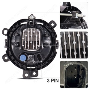 Feux antibrouillard avant LED 6000 lm pour véhicule Wolf Lake Mini F54 F55 F56 avec anneau halo - Product Image 3