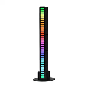 סאונד החדש בקרת אור קולי איסוף קצב אורות Creative צבעוני מוסיקה הסביבה אור עם 32 LED 18 צבעים