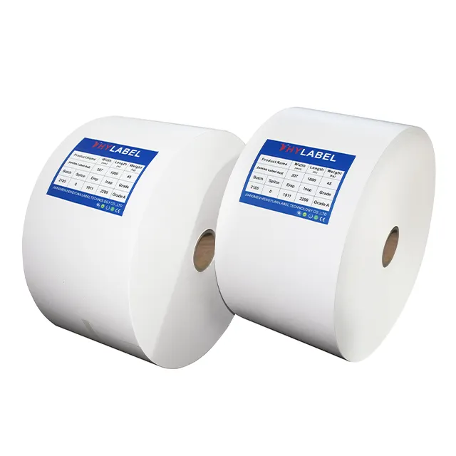 Hot Sale Selbst klebendes Papiere ti ketten material 70g ECO Direct Thermal Label Jumbo Roll Label
